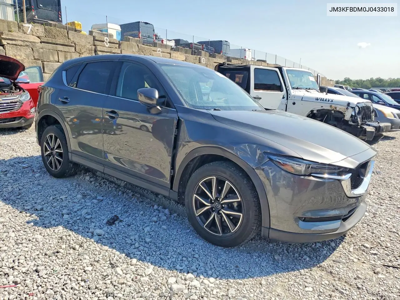 2018 Mazda Cx-5 Grand Touring VIN: JM3KFBDM0J0433018 Lot: 61301956