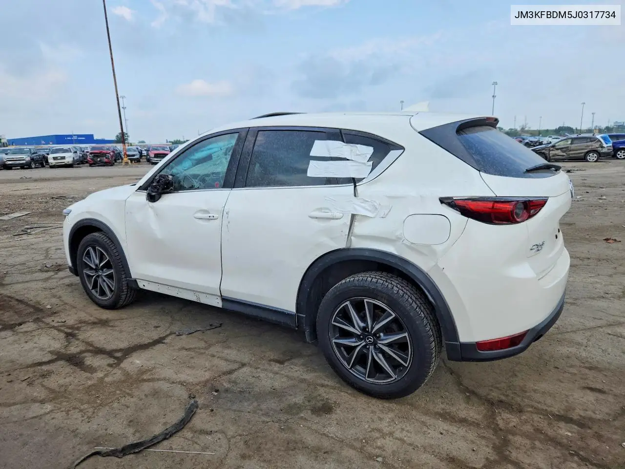 2018 Mazda Cx-5 Grand Touring VIN: JM3KFBDM5J0317734 Lot: 61784746