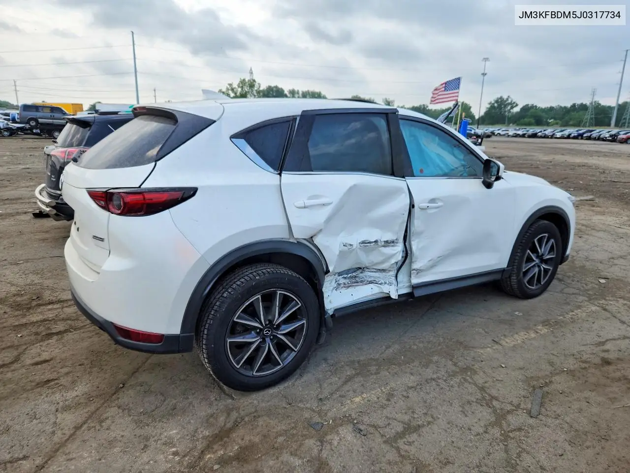 2018 Mazda Cx-5 Grand Touring VIN: JM3KFBDM5J0317734 Lot: 61784746