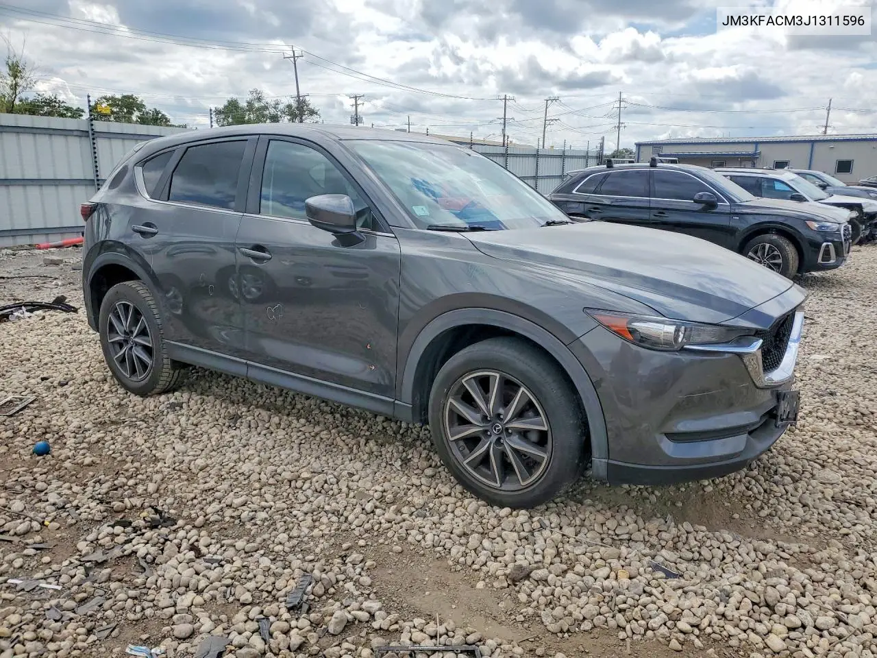 JM3KFACM3J1311596 2018 Mazda Cx-5 Touring
