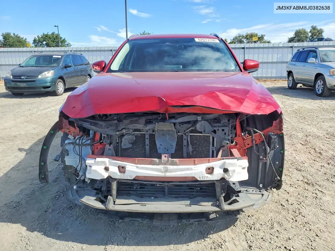 2018 Mazda Cx-5 Sport VIN: JM3KFABM8J0382638 Lot: 62073196