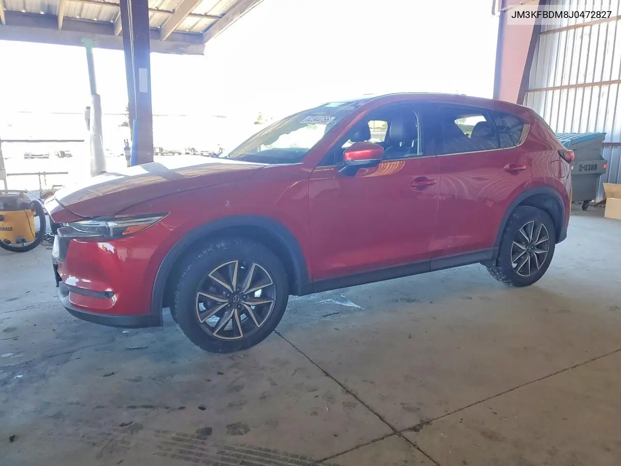 2018 Mazda Cx-5 Grand Touring VIN: JM3KFBDM8J0472827 Lot: 62344766