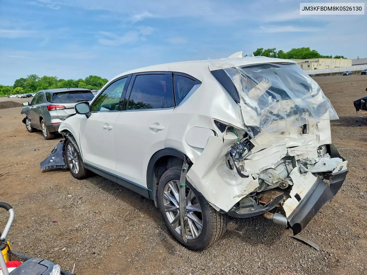 2019 Mazda Cx-5 Grand Touring VIN: JM3KFBDM8K0526130 Lot: 56795166