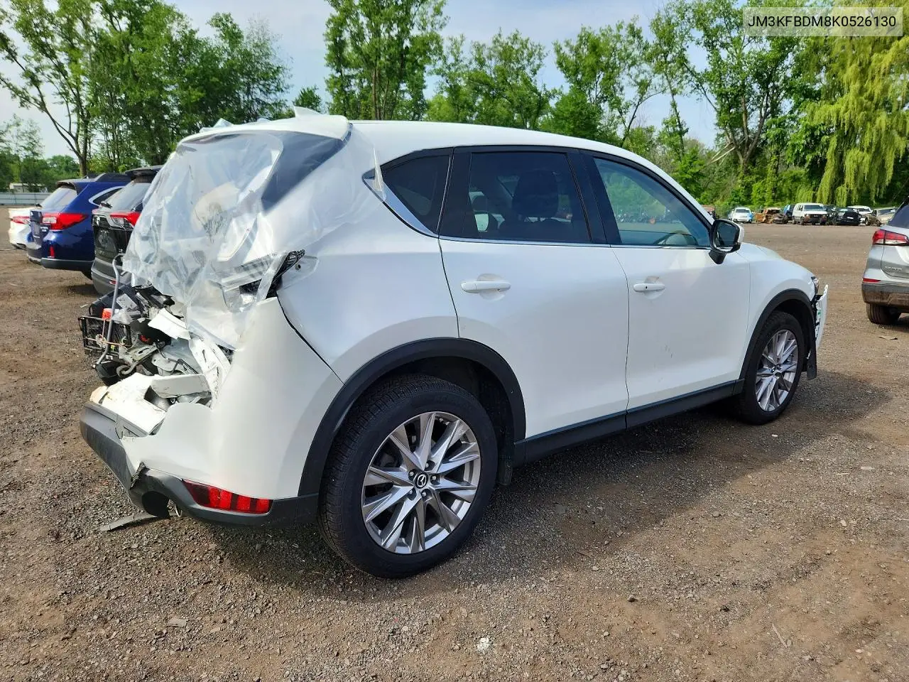 2019 Mazda Cx-5 Grand Touring VIN: JM3KFBDM8K0526130 Lot: 56795166
