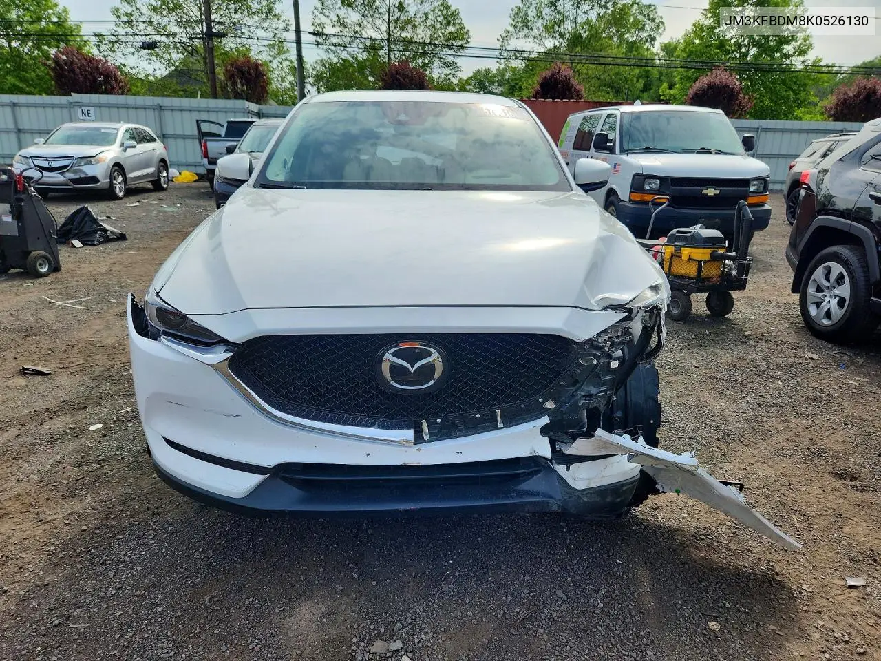 2019 Mazda Cx-5 Grand Touring VIN: JM3KFBDM8K0526130 Lot: 56795166