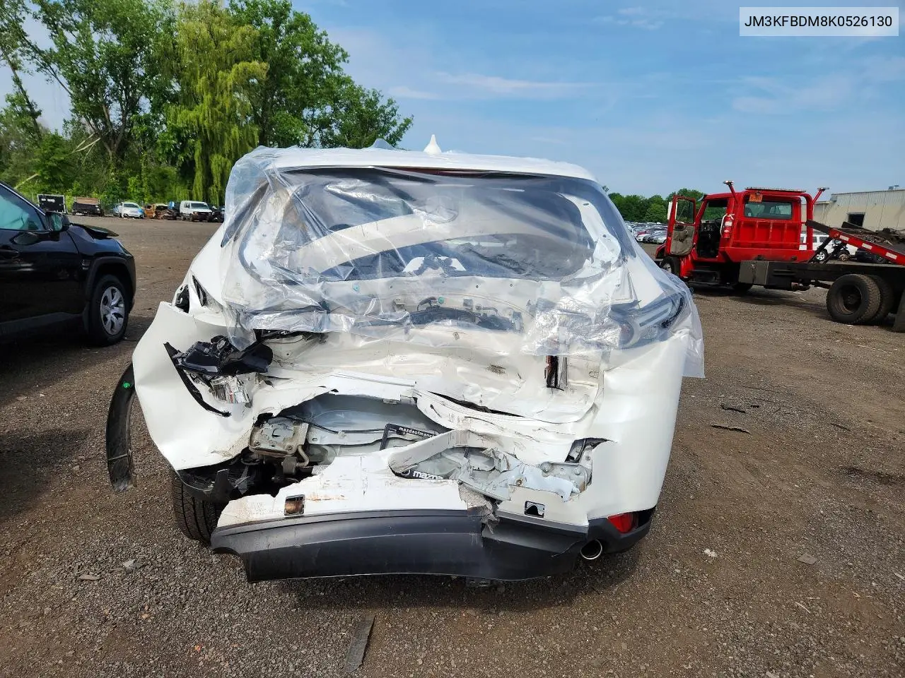 2019 Mazda Cx-5 Grand Touring VIN: JM3KFBDM8K0526130 Lot: 56795166