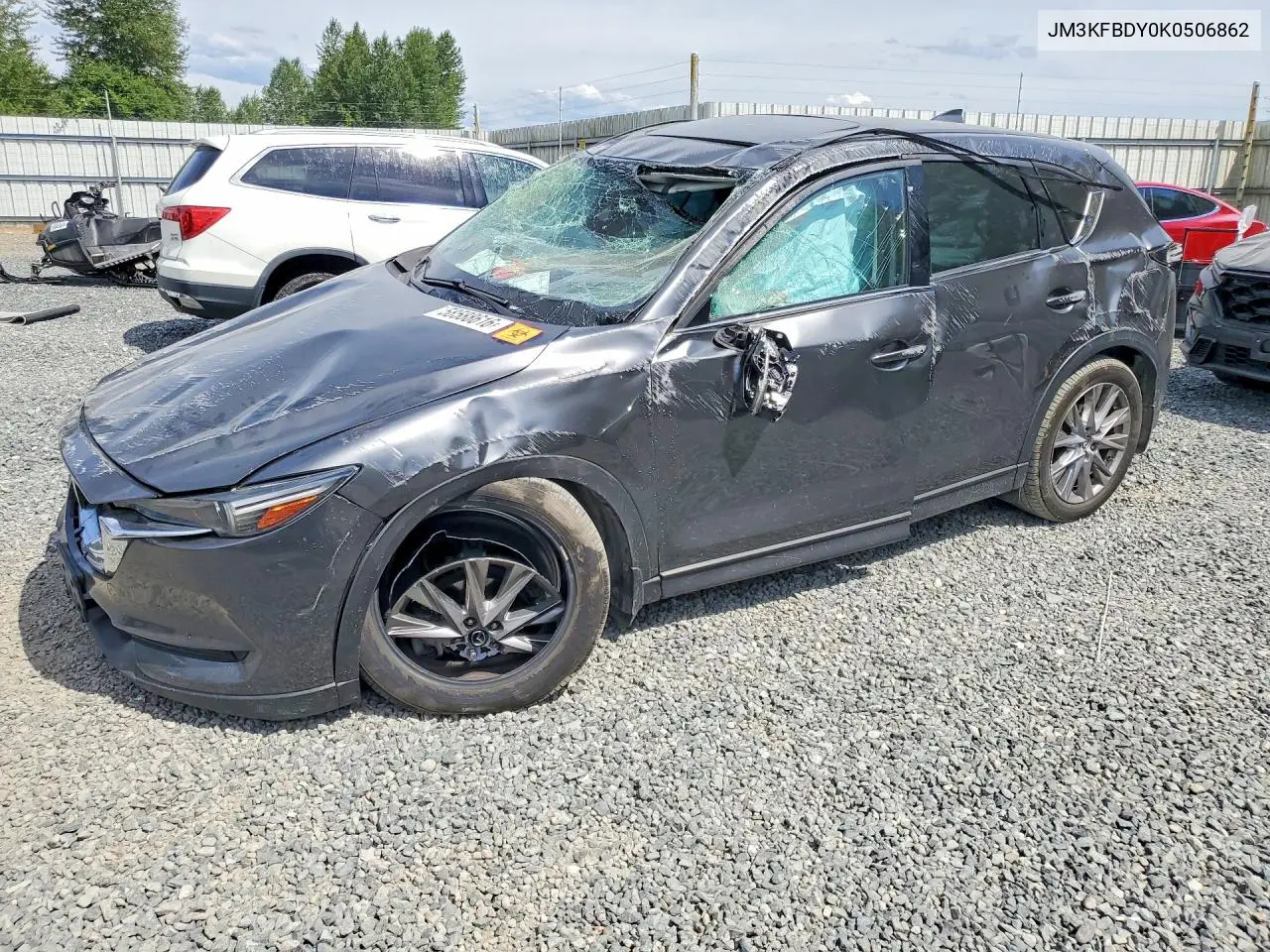 JM3KFBDY0K0506862 2019 Mazda Cx-5 Grand Touring Reserve