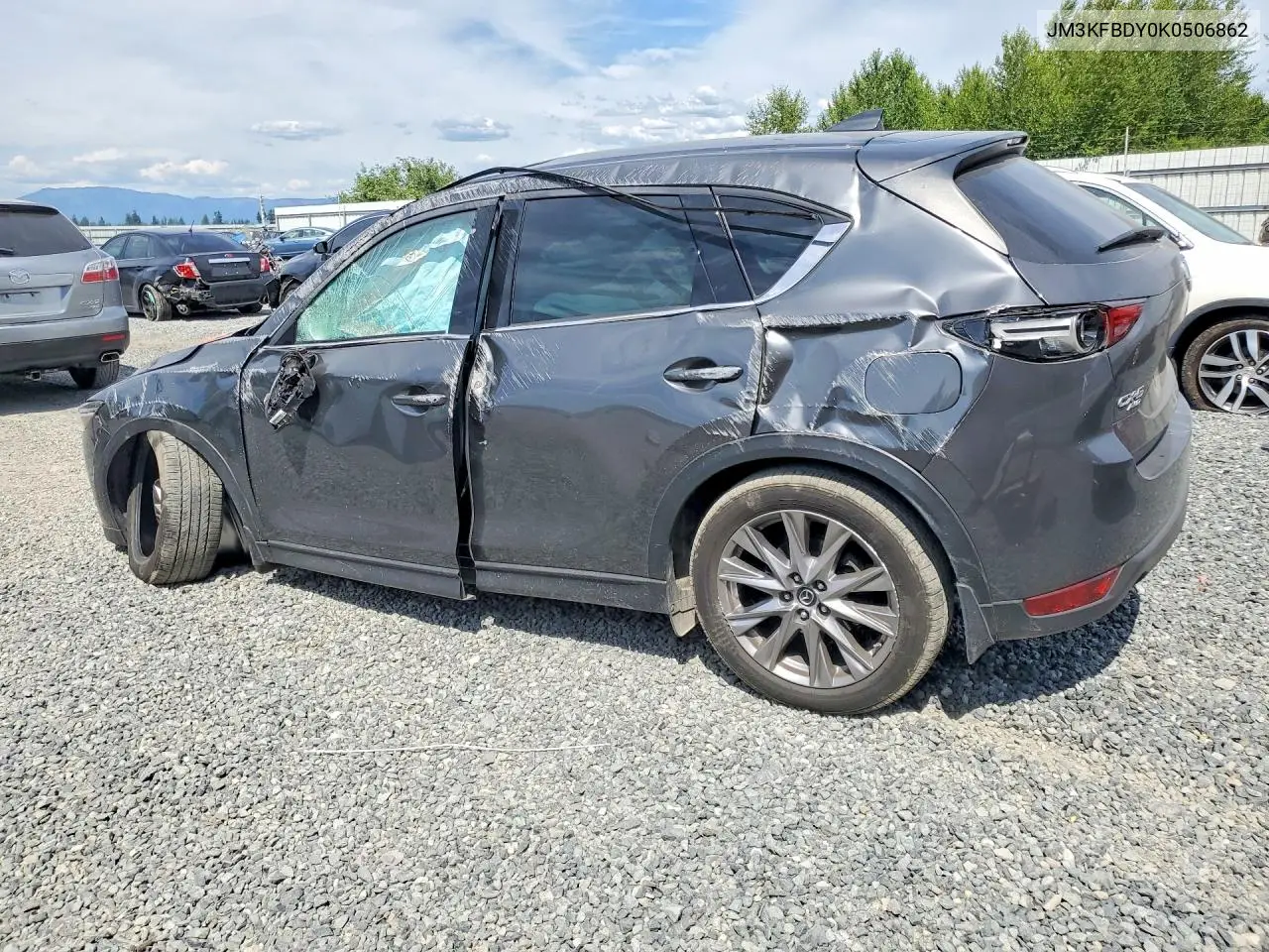 JM3KFBDY0K0506862 2019 Mazda Cx-5 Grand Touring Reserve