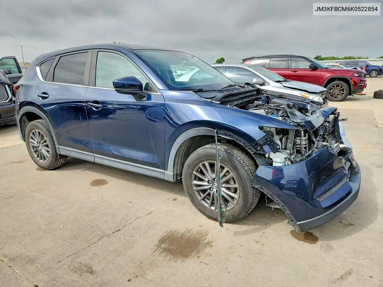 2019 Mazda Cx-5 Touring VIN: JM3KFBCM6K0522854 Lot: 60214496