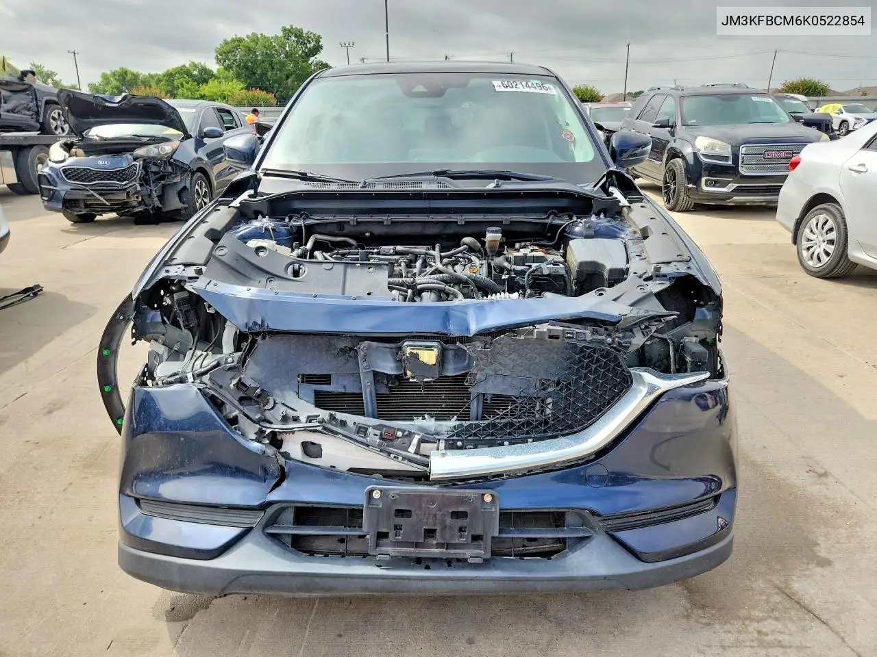 2019 Mazda Cx-5 Touring VIN: JM3KFBCM6K0522854 Lot: 60214496