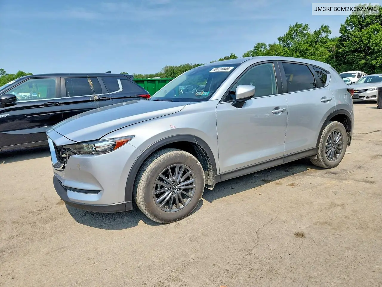 2019 Mazda Cx-5 Touring VIN: JM3KFBCM2K0627990 Lot: 60485546