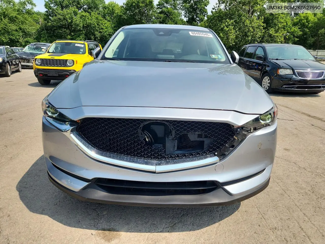 2019 Mazda Cx-5 Touring VIN: JM3KFBCM2K0627990 Lot: 60485546
