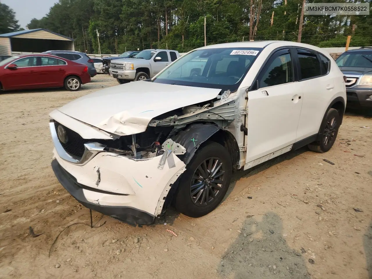 2019 Mazda Cx-5 Touring VIN: JM3KFBCM7K0558522 Lot: 60752496