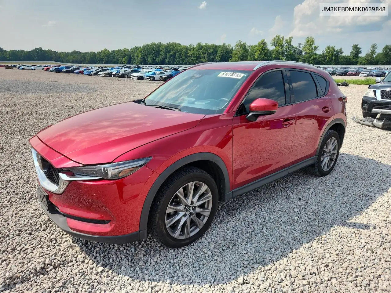 2019 Mazda Cx-5 Grand Touring VIN: JM3KFBDM6K0639848 Lot: 61018516