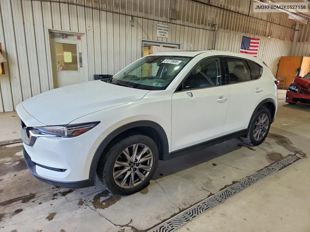 2019 Mazda Cx-5 Grand Touring VIN: JM3KFBDM2K0527158 Lot: 61079906