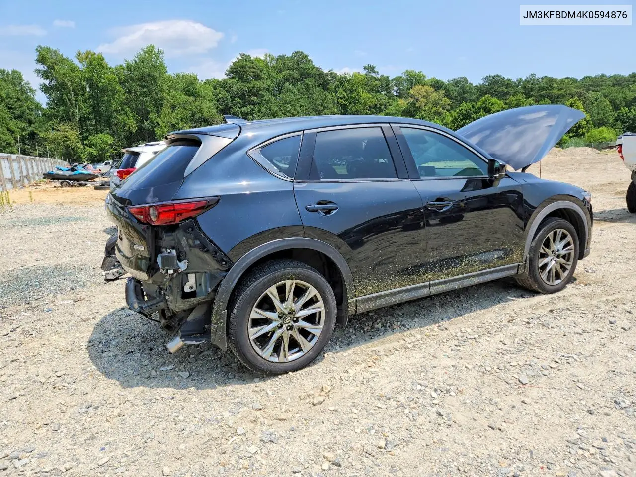 2019 Mazda Cx-5 Grand Touring VIN: JM3KFBDM4K0594876 Lot: 61287416