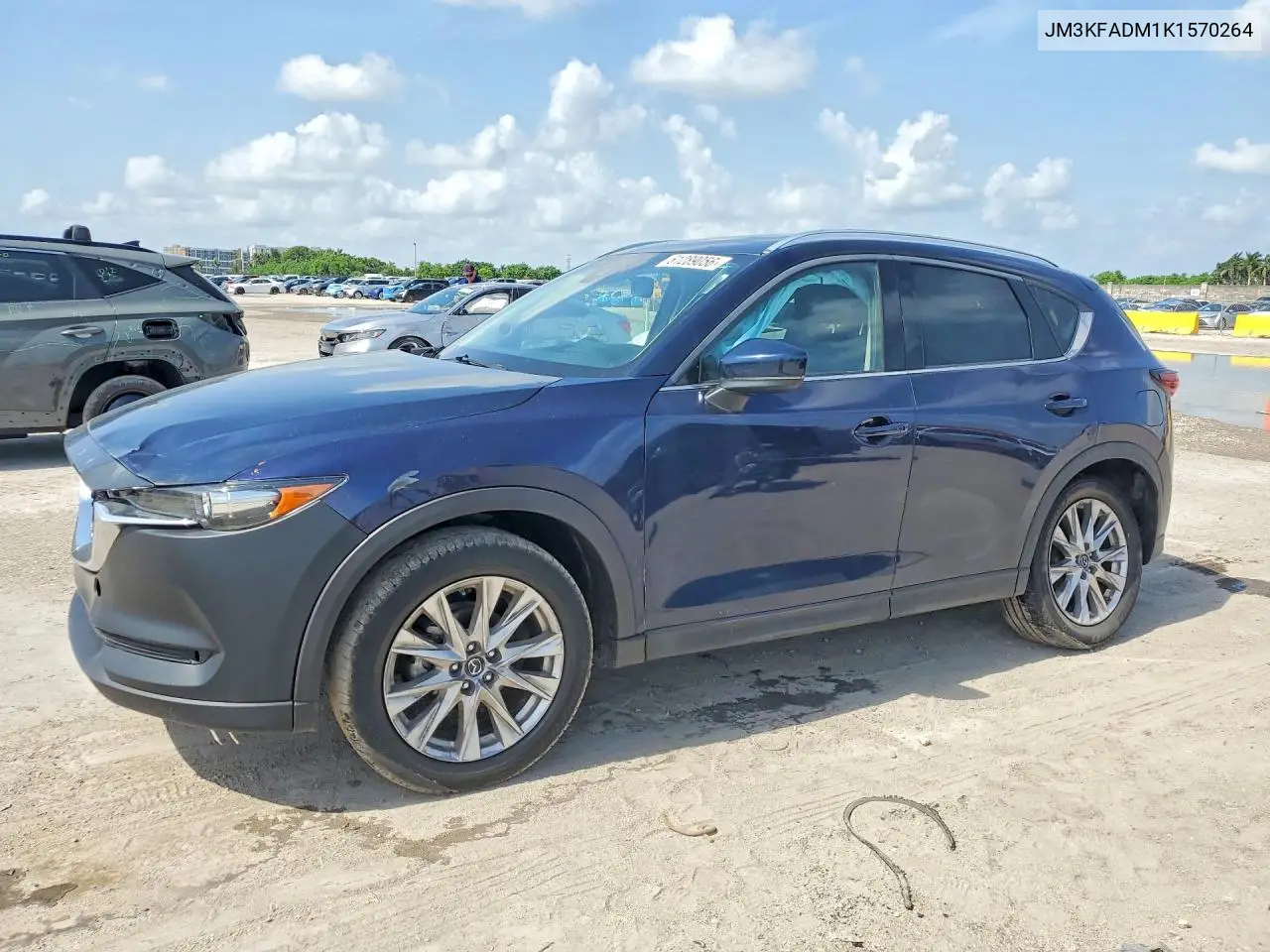 2019 Mazda Cx-5 Grand Touring VIN: JM3KFADM1K1570264 Lot: 61289056