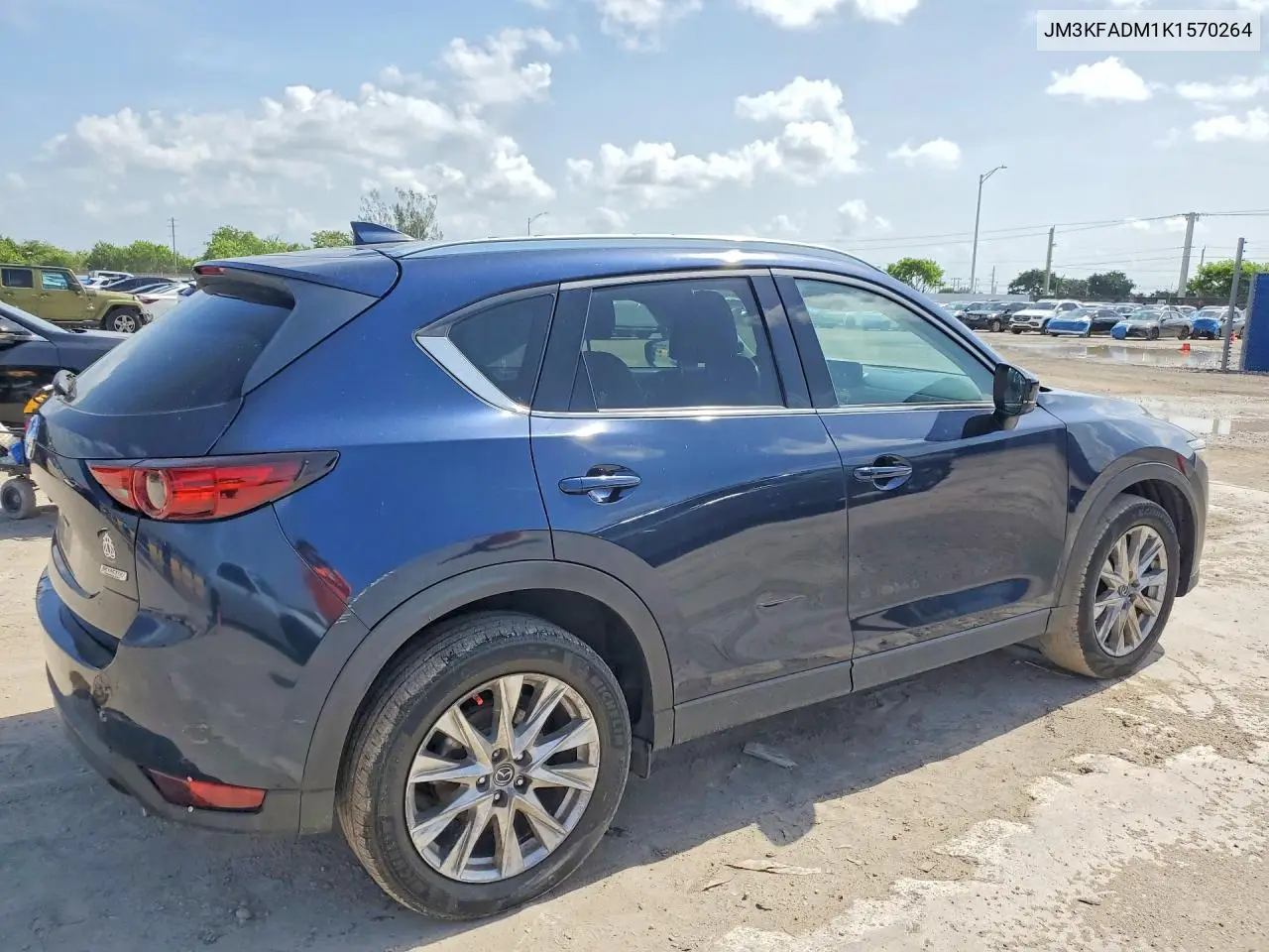 2019 Mazda Cx-5 Grand Touring VIN: JM3KFADM1K1570264 Lot: 61289056