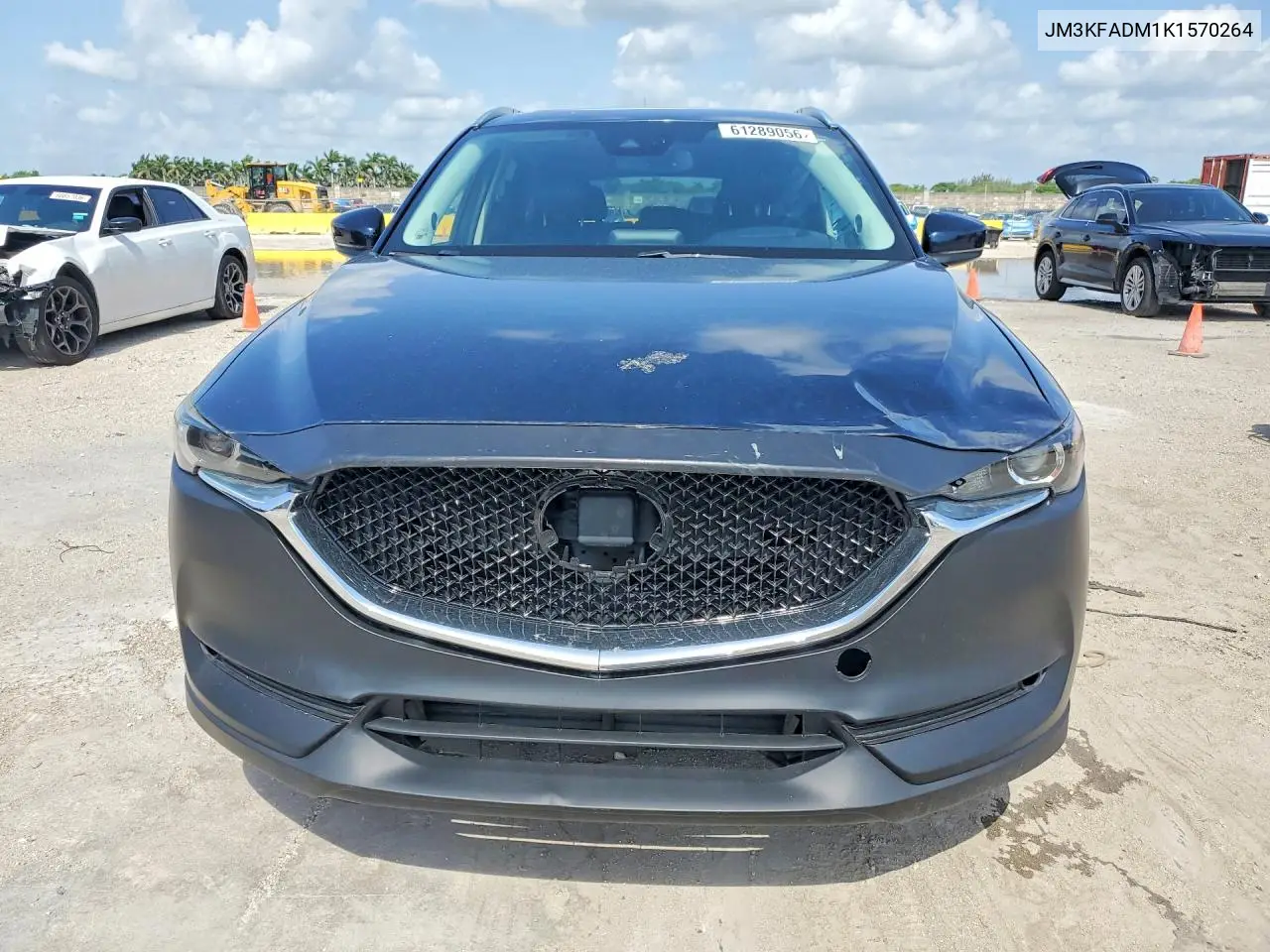 2019 Mazda Cx-5 Grand Touring VIN: JM3KFADM1K1570264 Lot: 61289056