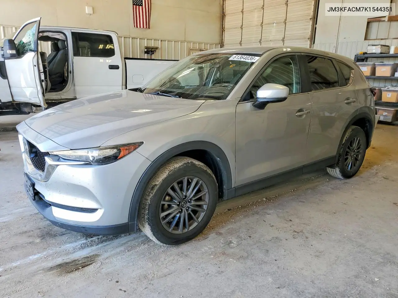2019 Mazda Cx-5 Touring VIN: JM3KFACM7K1544351 Lot: 61364036