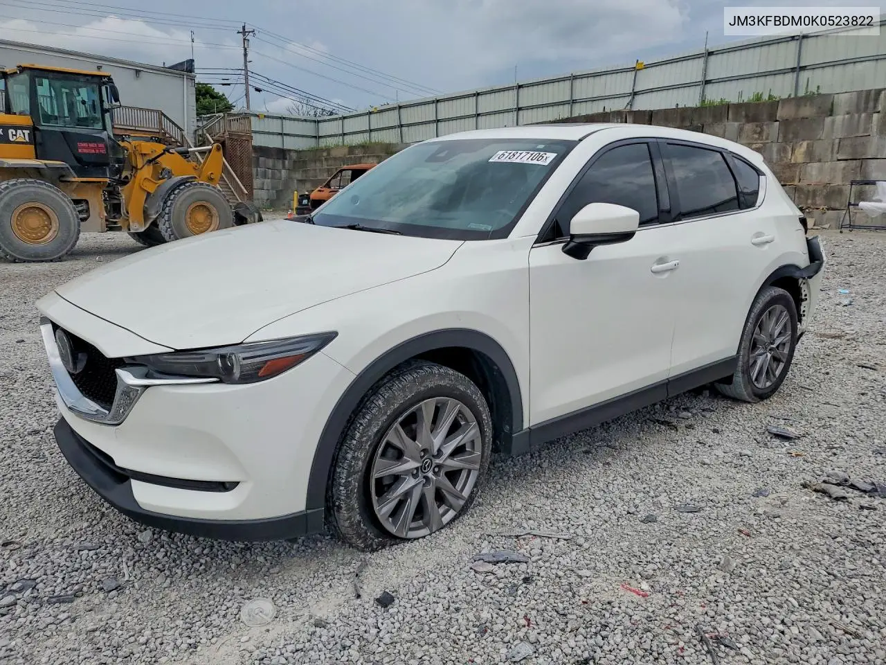 2019 Mazda Cx-5 Grand Touring VIN: JM3KFBDM0K0523822 Lot: 61817106