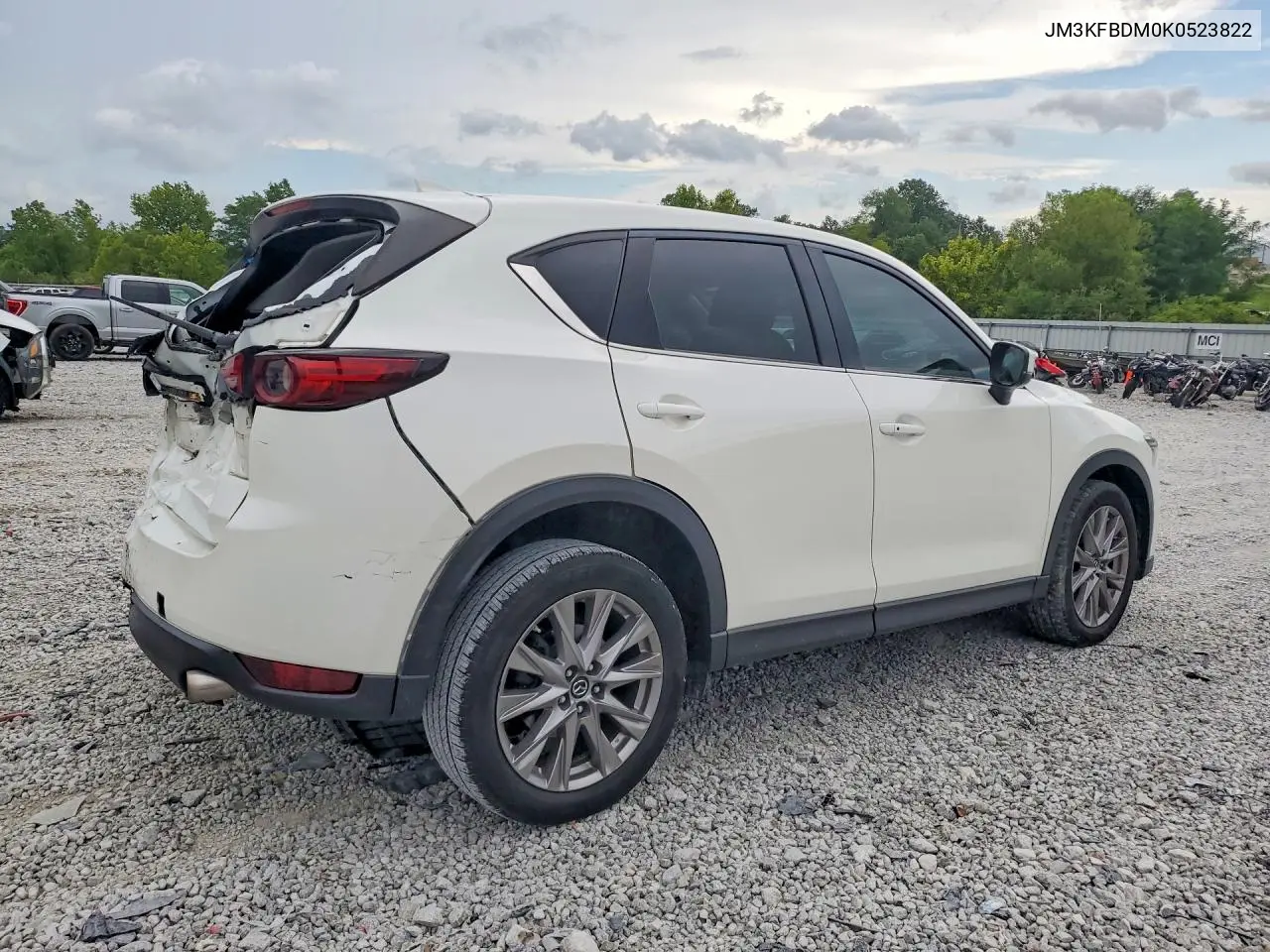 2019 Mazda Cx-5 Grand Touring VIN: JM3KFBDM0K0523822 Lot: 61817106