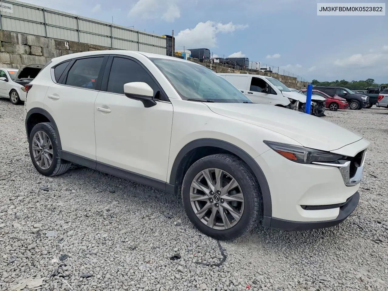 2019 Mazda Cx-5 Grand Touring VIN: JM3KFBDM0K0523822 Lot: 61817106