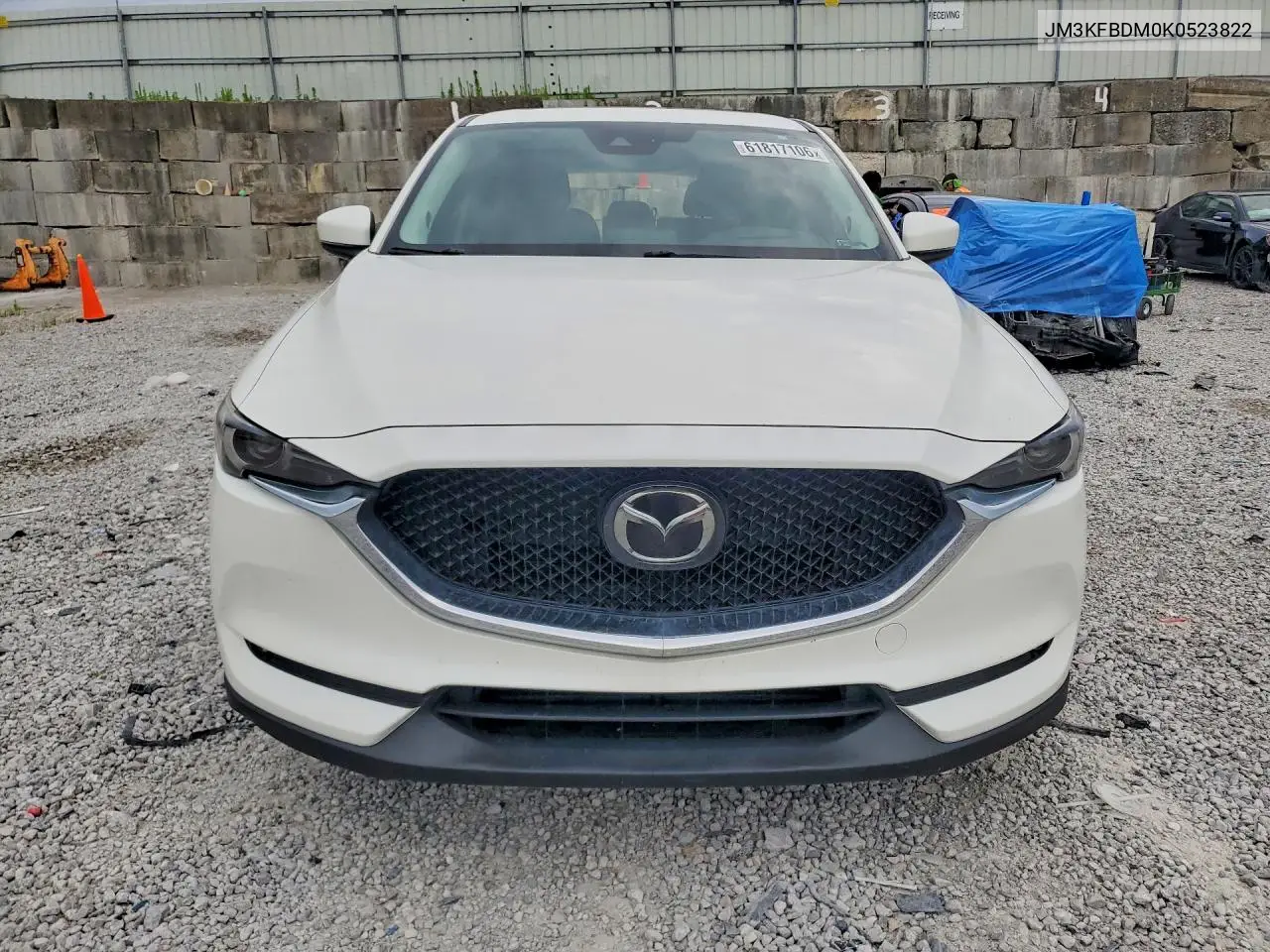 2019 Mazda Cx-5 Grand Touring VIN: JM3KFBDM0K0523822 Lot: 61817106