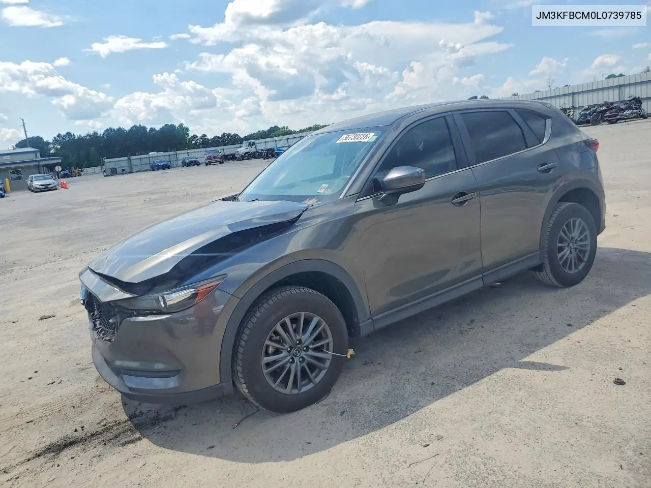 2020 Mazda Cx-5 Touring VIN: JM3KFBCM0L0739785 Lot: 56730226