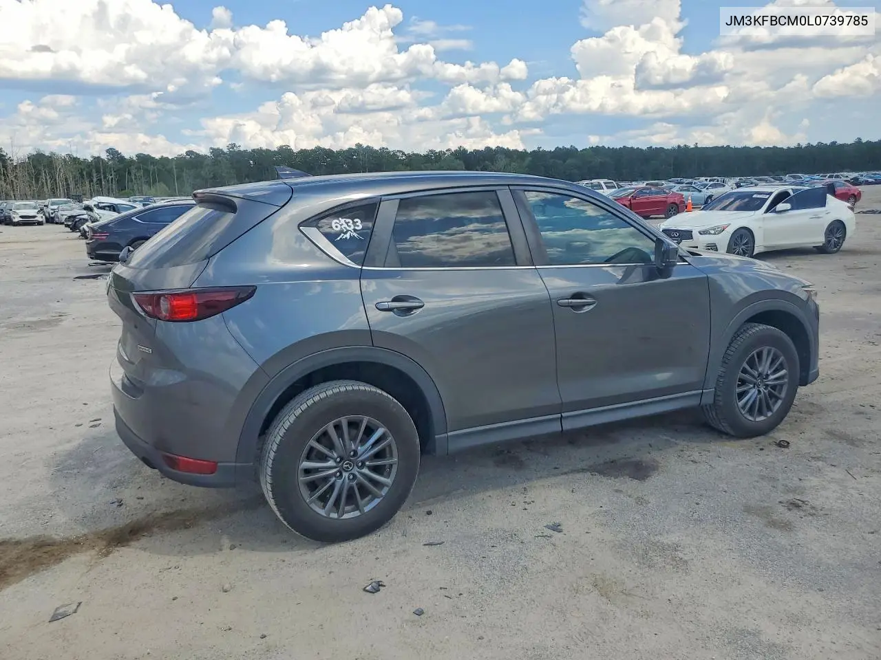 2020 Mazda Cx-5 Touring VIN: JM3KFBCM0L0739785 Lot: 56730226