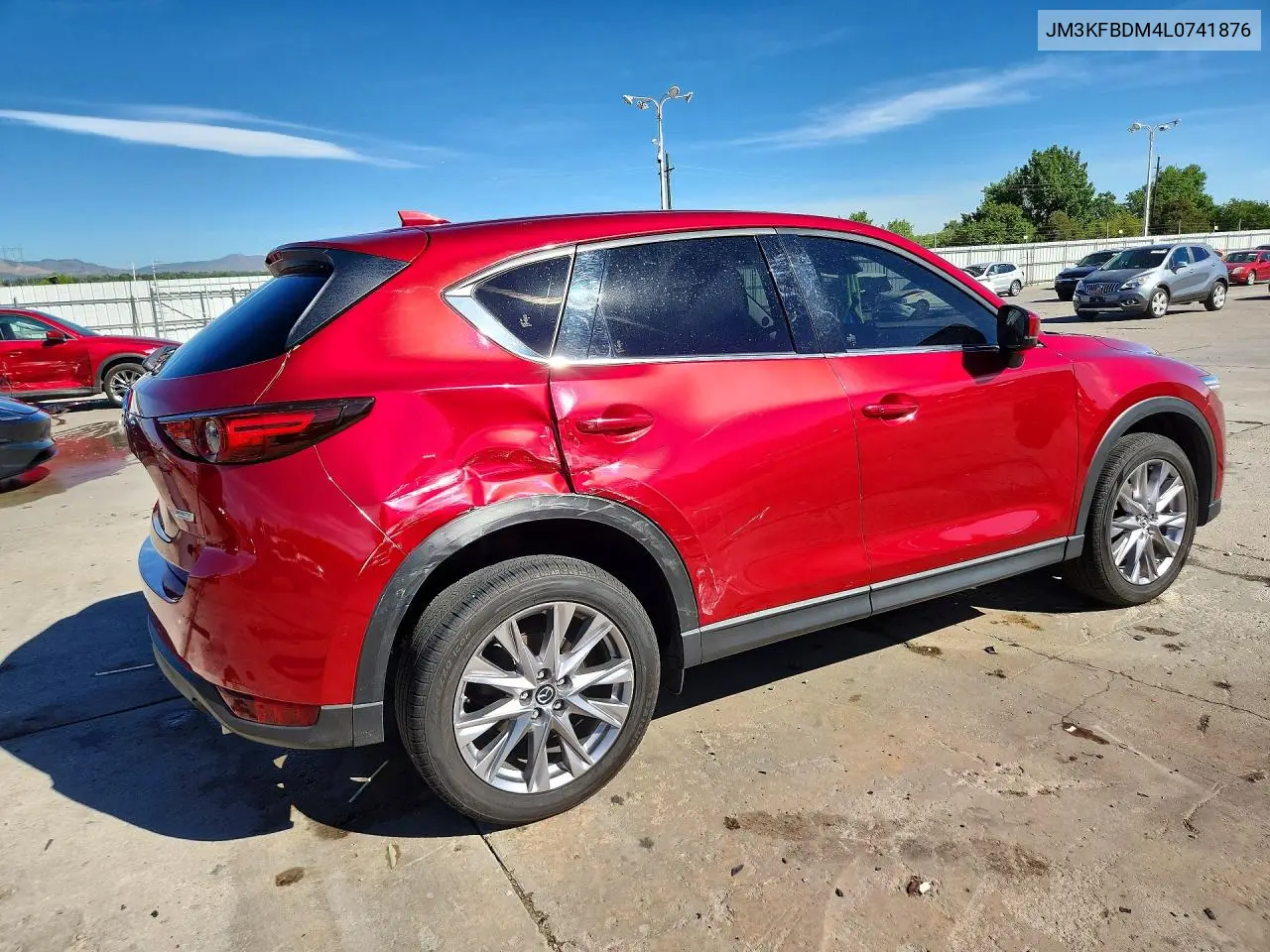 2020 Mazda Cx-5 Grand Touring VIN: JM3KFBDM4L0741876 Lot: 57079706