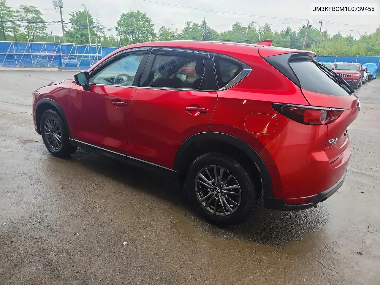 2020 Mazda Cx-5 Touring VIN: JM3KFBCM1L0739455 Lot: 59262516