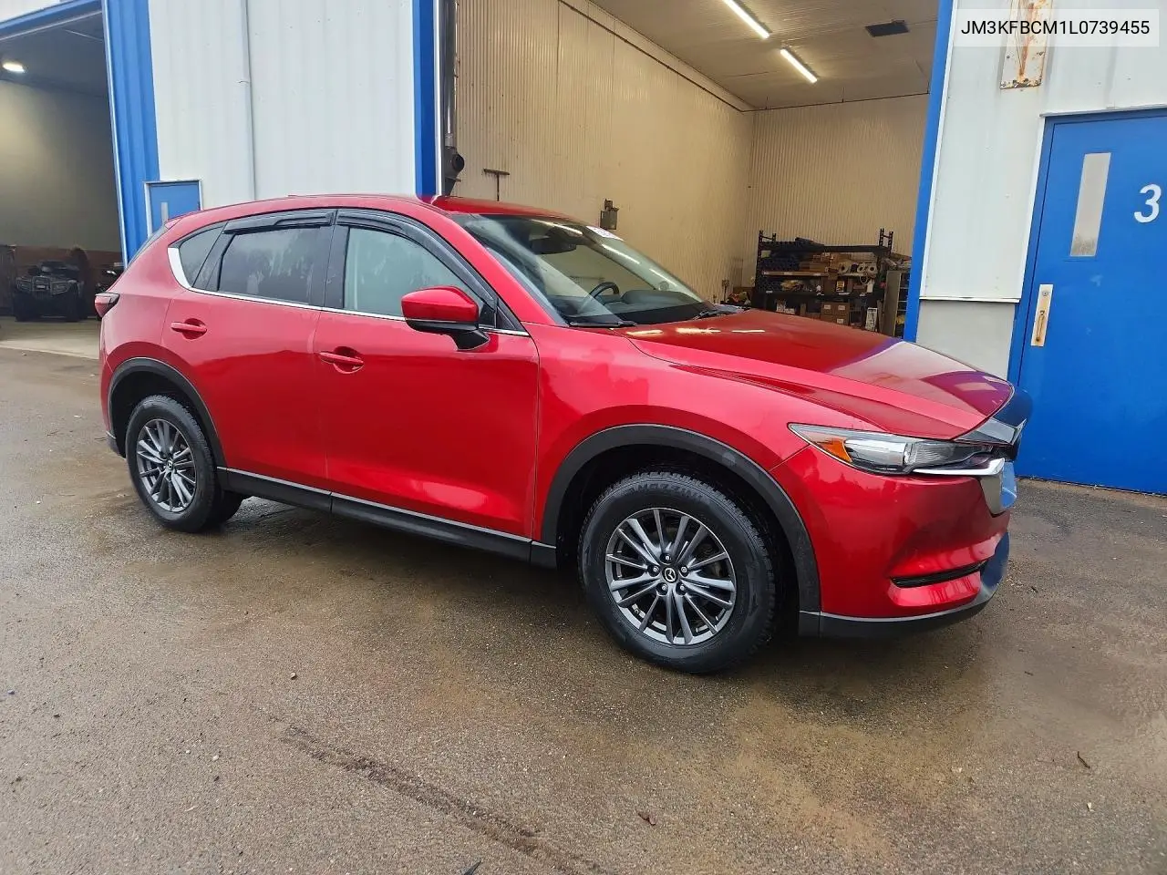 2020 Mazda Cx-5 Touring VIN: JM3KFBCM1L0739455 Lot: 59262516