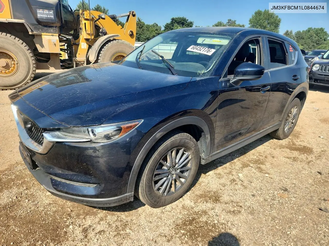 2020 Mazda Cx-5 Touring VIN: JM3KFBCM1L0844674 Lot: 60452176