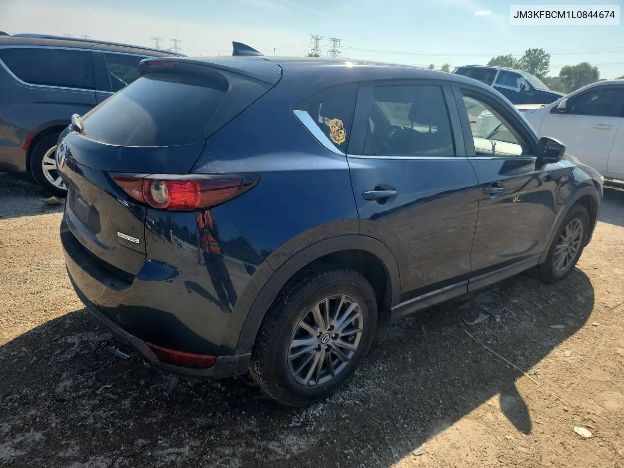 2020 Mazda Cx-5 Touring VIN: JM3KFBCM1L0844674 Lot: 60452176