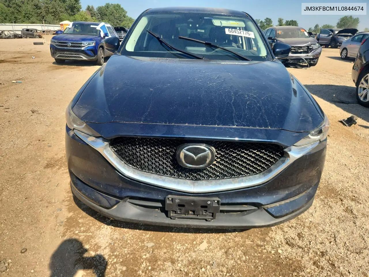 2020 Mazda Cx-5 Touring VIN: JM3KFBCM1L0844674 Lot: 60452176