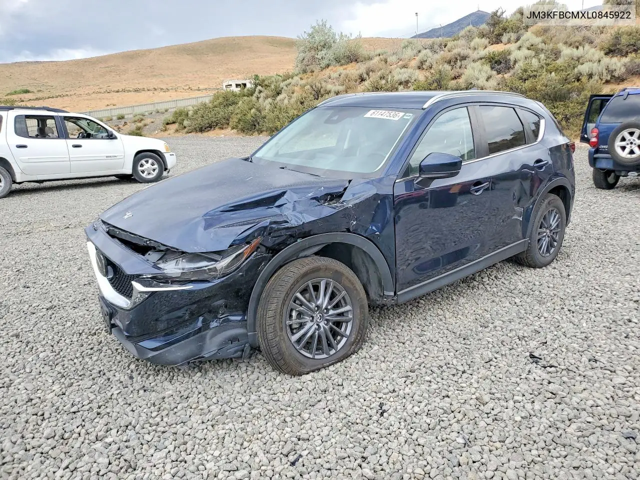 2020 Mazda Cx-5 Touring VIN: JM3KFBCMXL0845922 Lot: 61147536