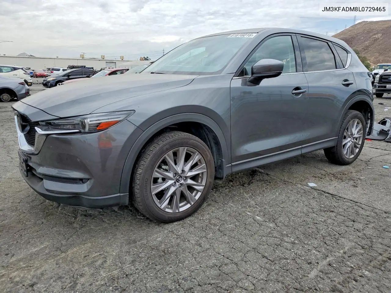 2020 Mazda Cx-5 Grand Touring VIN: JM3KFADM8L0729465 Lot: 61616016