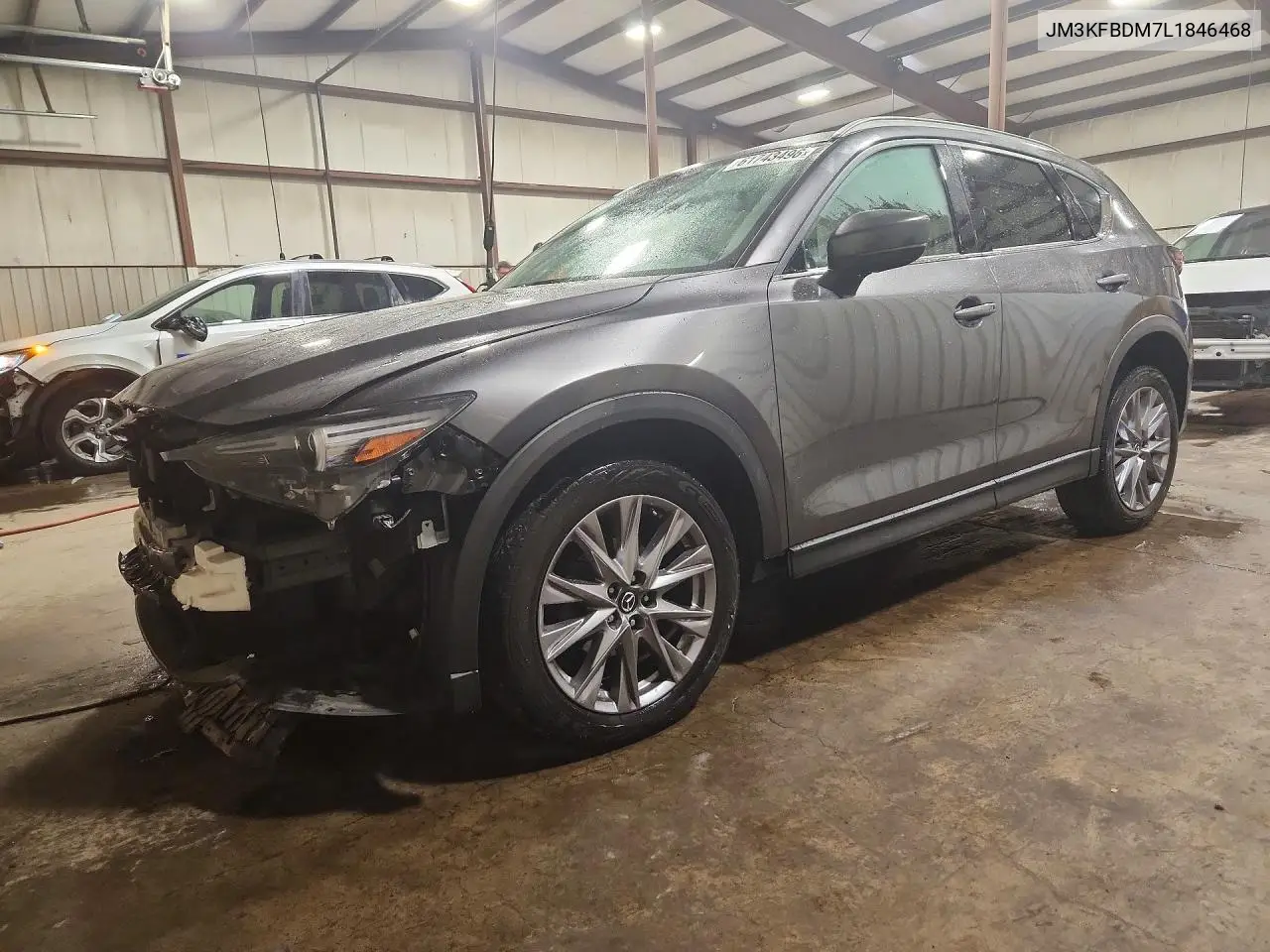 2020 Mazda Cx-5 Grand Touring VIN: JM3KFBDM7L1846468 Lot: 61743496