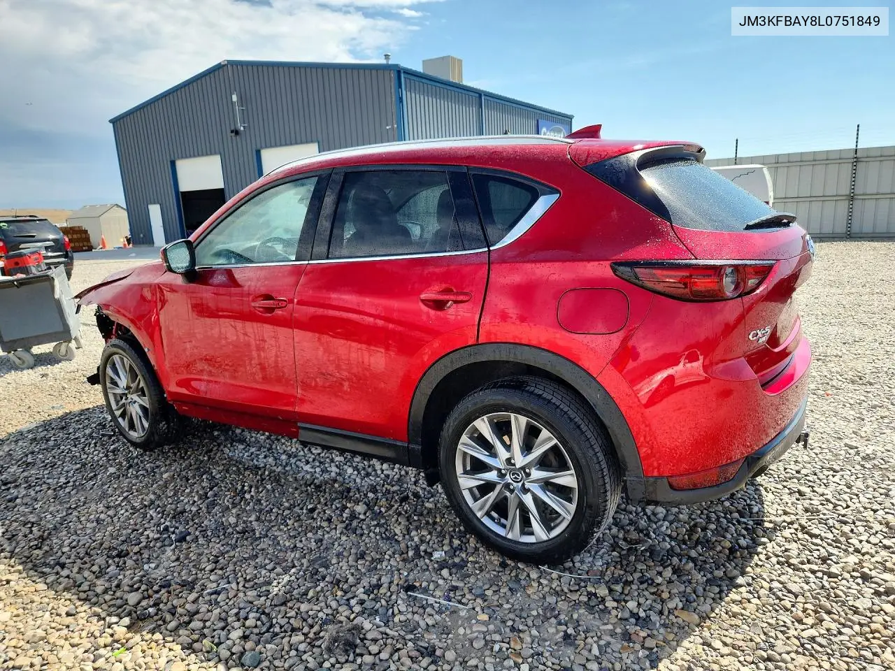 2020 Mazda Cx-5 Grand Touring Reserve VIN: JM3KFBAY8L0751849 Lot: 61913086