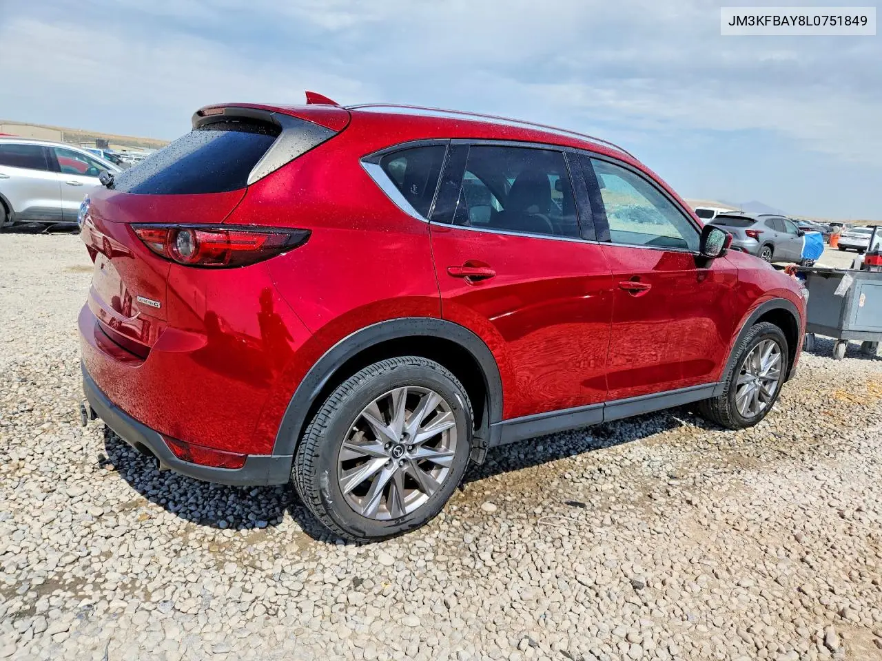 2020 Mazda Cx-5 Grand Touring Reserve VIN: JM3KFBAY8L0751849 Lot: 61913086