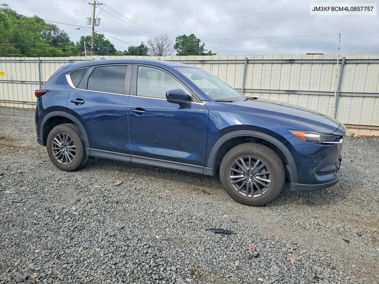2020 Mazda Cx-5 Touring VIN: JM3KFBCM4L0857757 Lot: 62003426