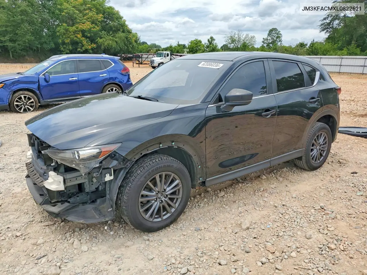 2020 Mazda Cx-5 Touring VIN: JM3KFACMXL0822621 Lot: 62086036