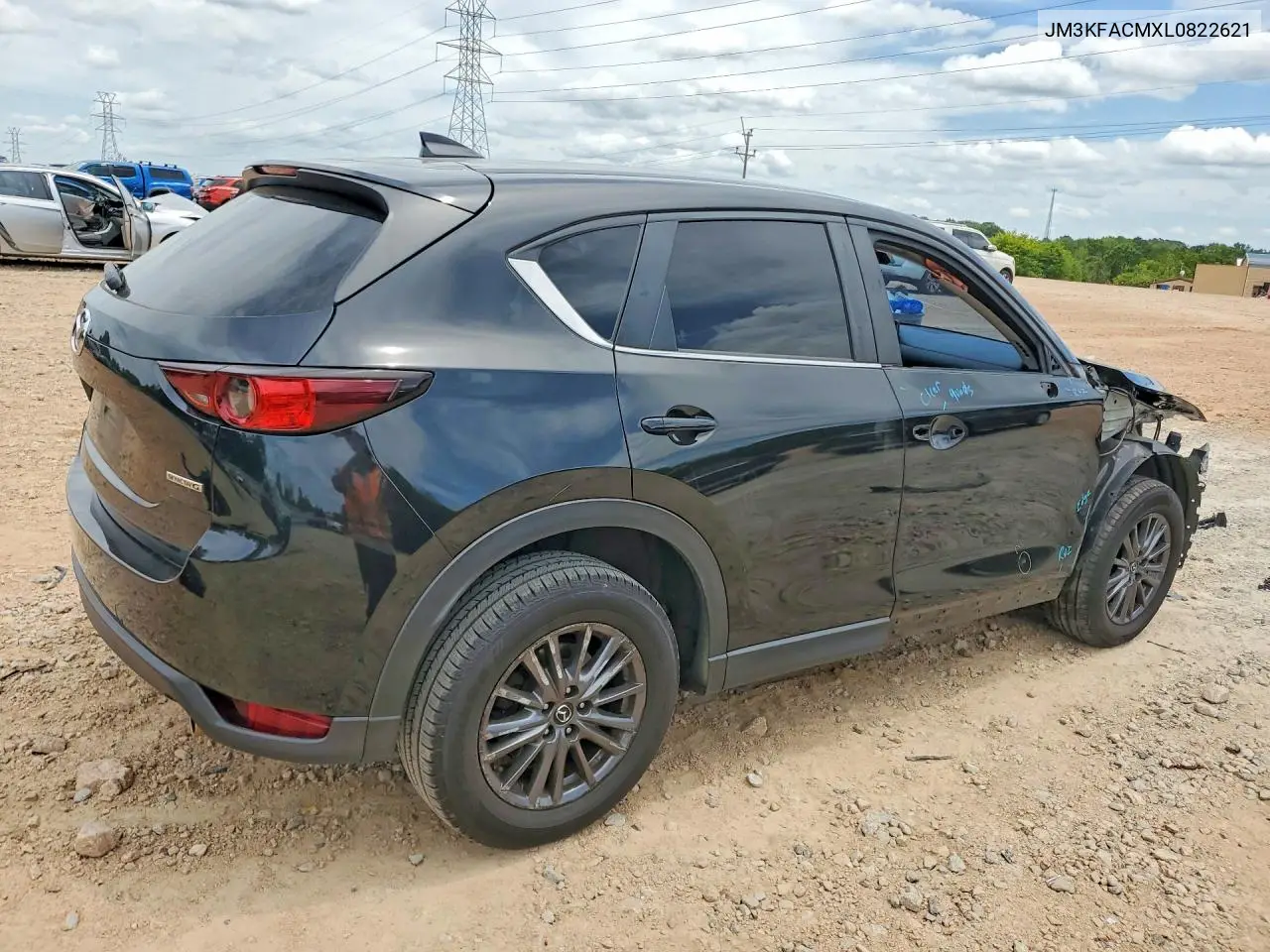 2020 Mazda Cx-5 Touring VIN: JM3KFACMXL0822621 Lot: 62086036