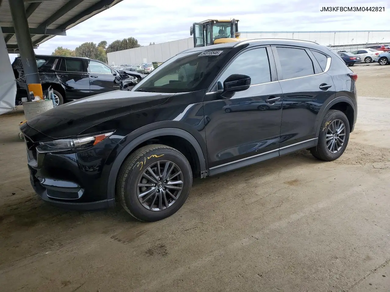 2021 Mazda Cx-5 Touring VIN: JM3KFBCM3M0442821 Lot: 54915546