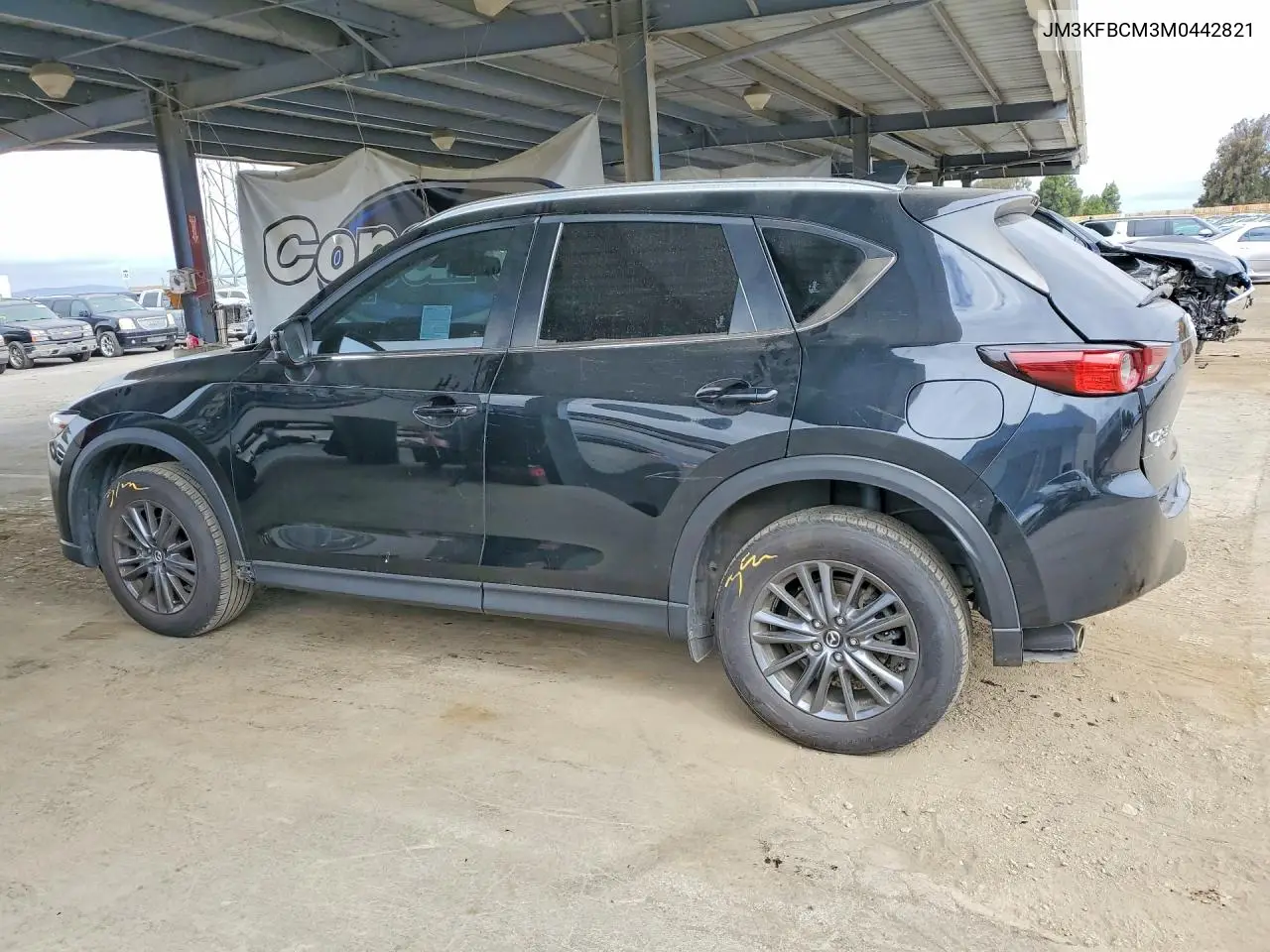 2021 Mazda Cx-5 Touring VIN: JM3KFBCM3M0442821 Lot: 54915546