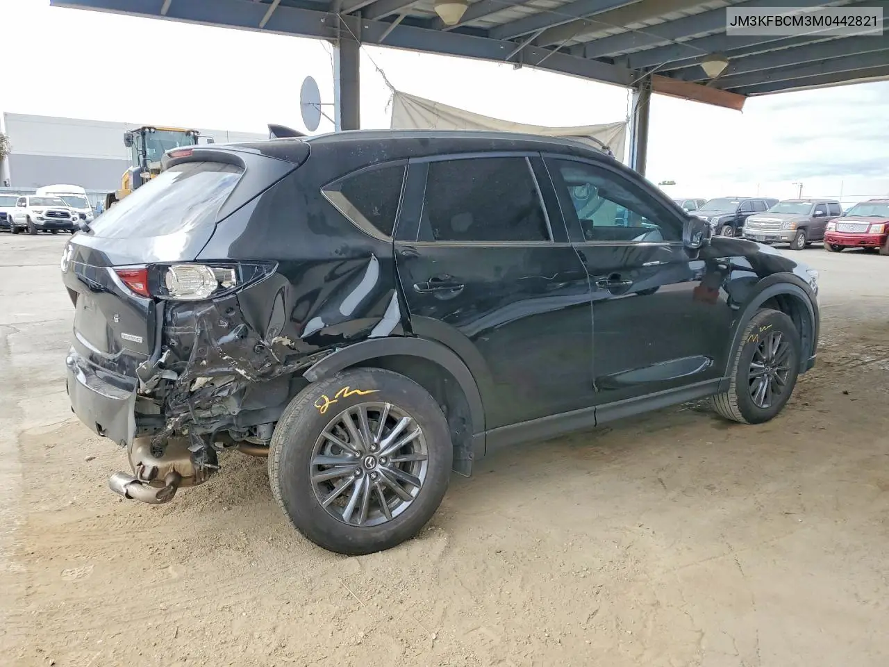 2021 Mazda Cx-5 Touring VIN: JM3KFBCM3M0442821 Lot: 54915546