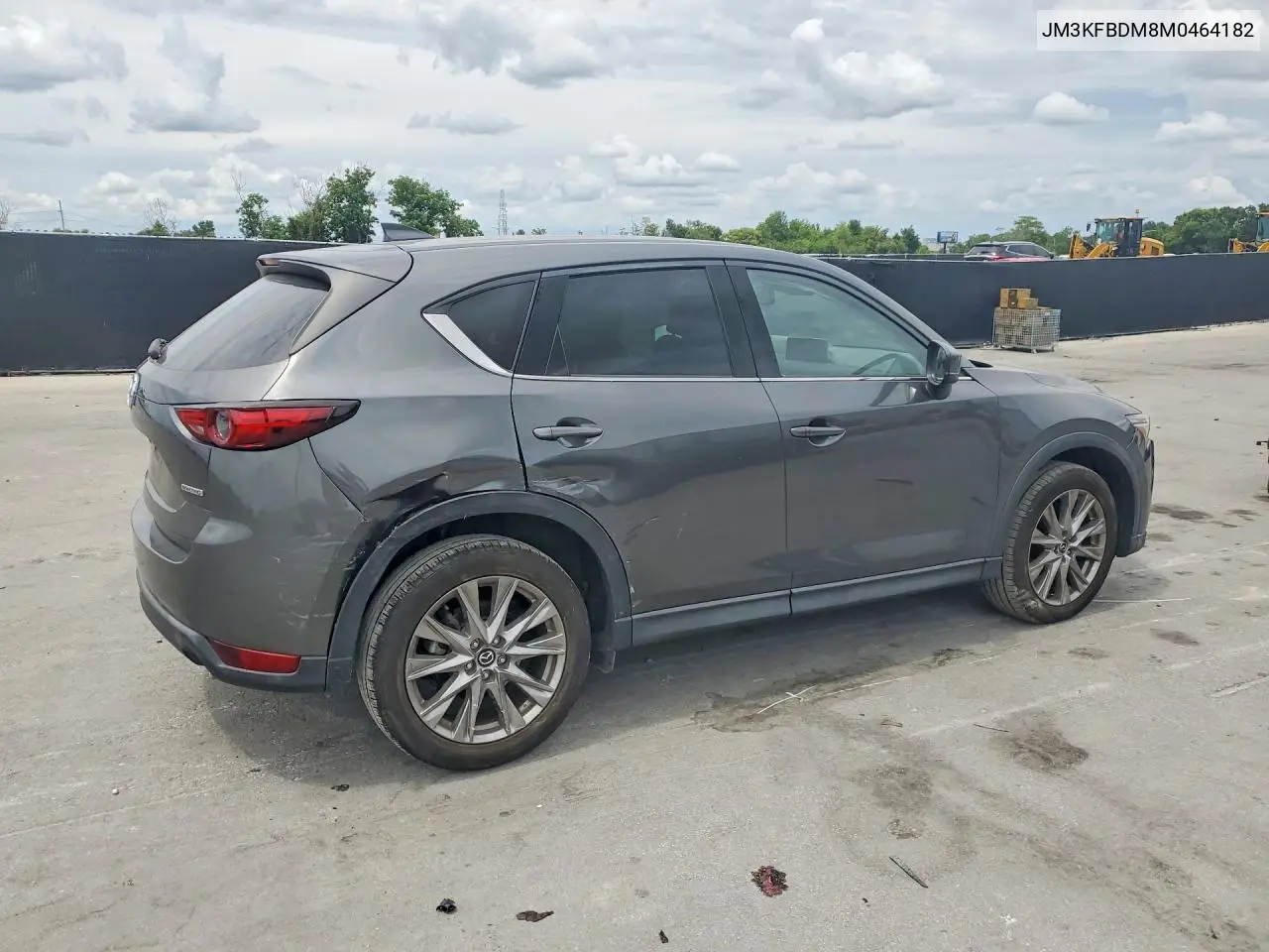 2021 Mazda Cx-5 Grand Touring VIN: JM3KFBDM8M0464182 Lot: 56706216