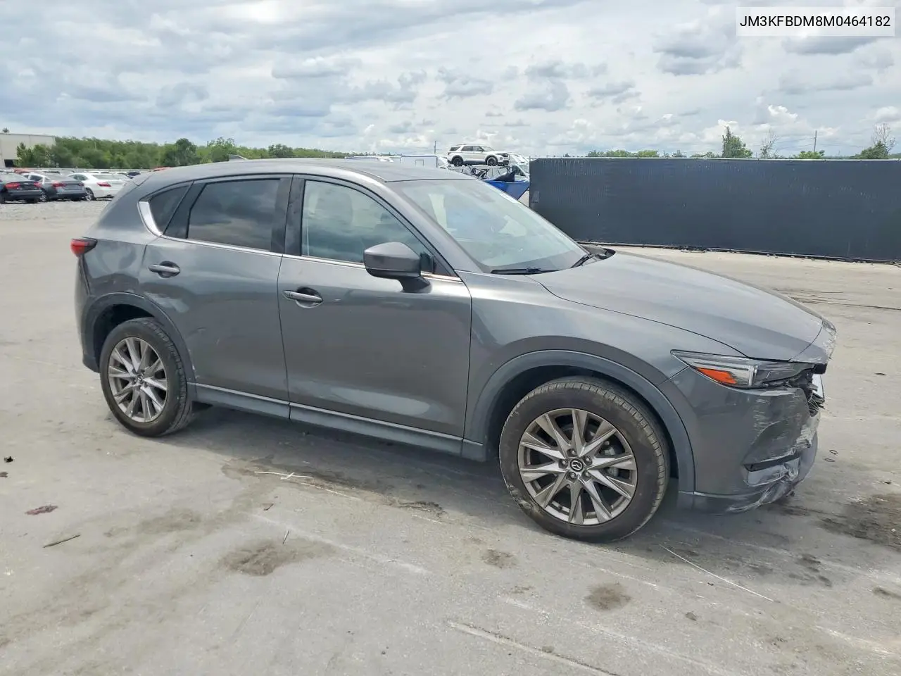 2021 Mazda Cx-5 Grand Touring VIN: JM3KFBDM8M0464182 Lot: 56706216