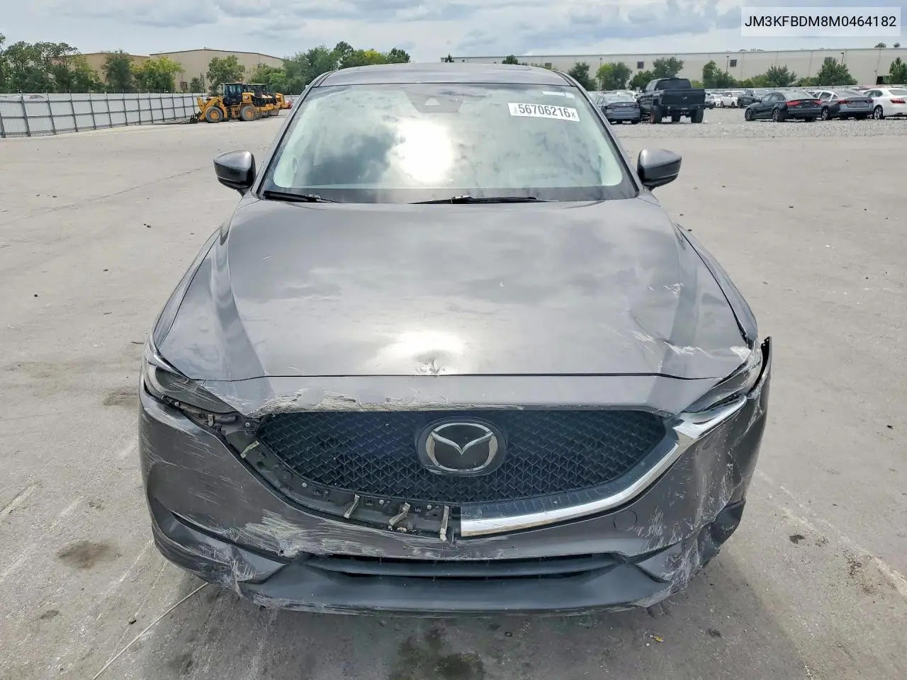 2021 Mazda Cx-5 Grand Touring VIN: JM3KFBDM8M0464182 Lot: 56706216